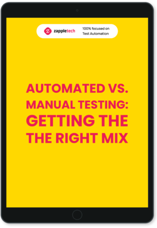 Automated vs. Manual Testing Getting the Right Mix