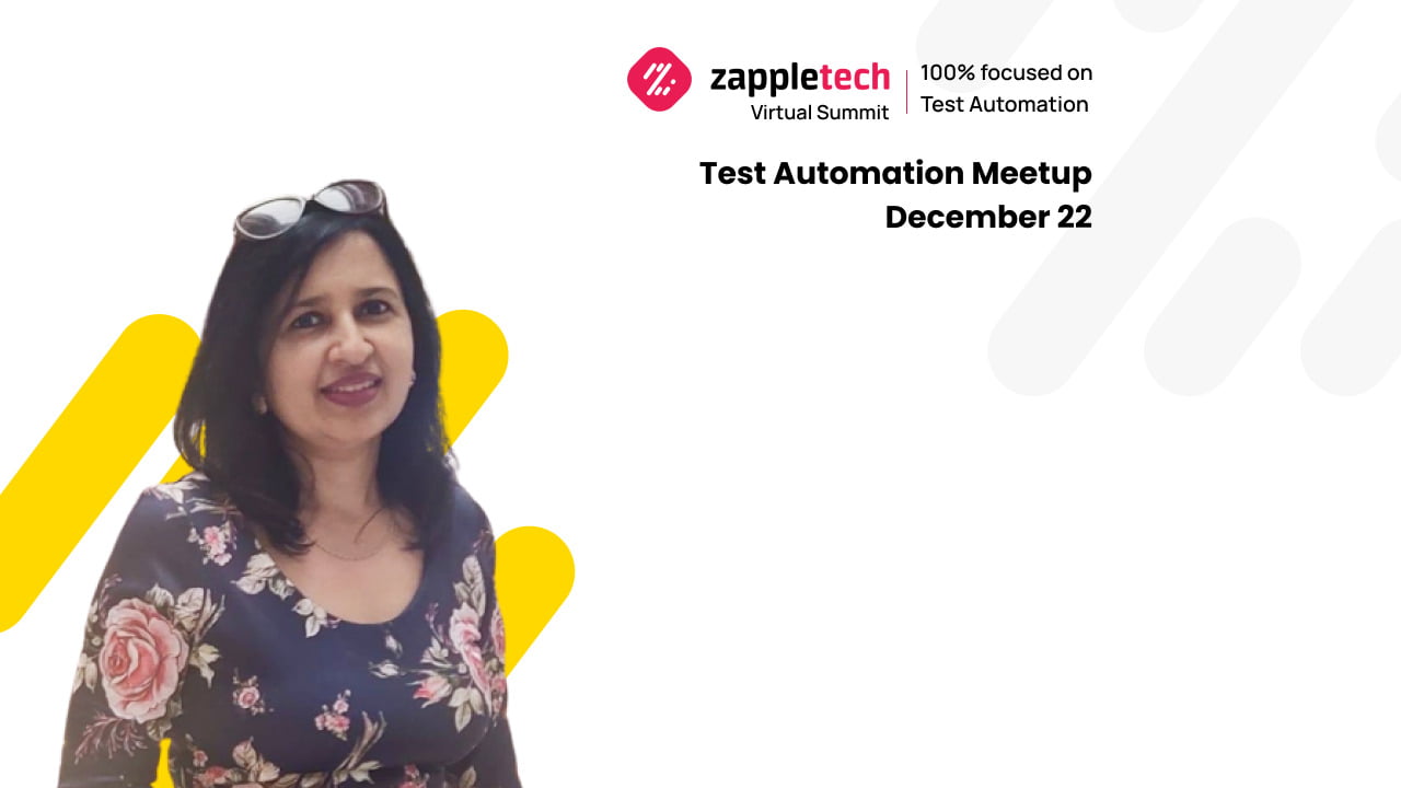Sudipta Debnath – Artificial Intelligence in Test Automation – A game changer in Automation Testing