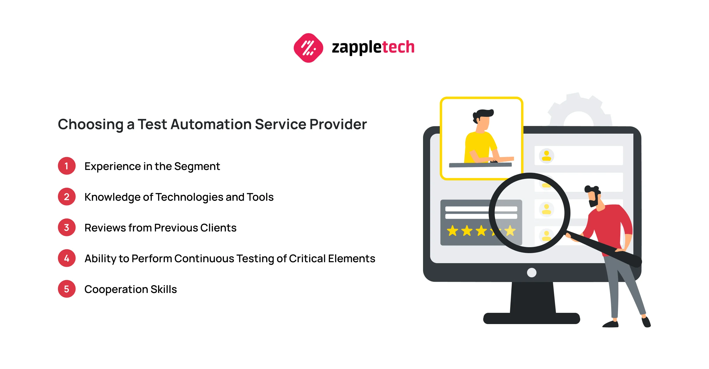 Criteria for Choosing a Test Automation Service Provider